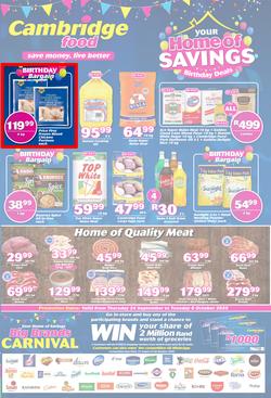 Cambridge Food KwaZulu-Natal : Home Of Savings (24 September - 6 October 2020), page 1