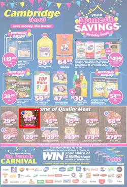 Cambridge Food KwaZulu-Natal : Home Of Savings (24 September - 6 October 2020), page 1