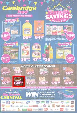 Cambridge Food KwaZulu-Natal : Home Of Savings (24 September - 6 October 2020), page 1