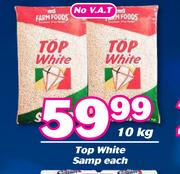 Top White Samp-10kg Each