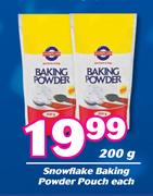 Snowflake Baking Powder Pouch-200g Each