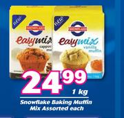 Snowflake Baking Muffin Mix Assorted-1kg Each