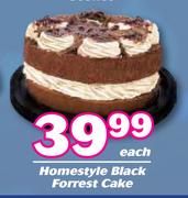 Homestyle Black Forrest Cake-Each