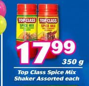 Top Class Spice Mix Shaker Assorted-350g Each