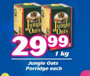 Jungle Oats Porridge-1kg Each