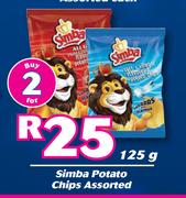 Simba Potato Chips Assorted-For 2 x 125g