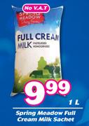 Spring Meadow Full Cream Milk Sachet-1Ltr 