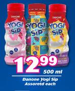 Danone Yogi Sip Assorted-500ml Each