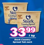 Stork Country Spread Tub-1kg Each