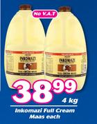 Inkomazi Full Cream Maas-4kg Each