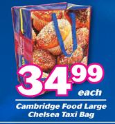 Cambridge Food Large Chelsea Taxi Bag-Each