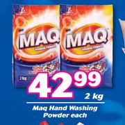 Maq Hand Washing Powder-2kg Each
