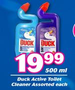 Duck Active Toilet Cleaner Assorted-500ml Each