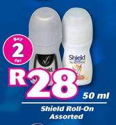 Shield Roll On Assorted-For 2 x 50ml