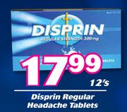 Disprin Regular Headache Tablets-12's