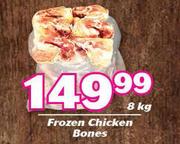 Frozen Chicken Bones-8kg Each