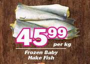 Frozen Baby Hake Fish-Per kg
