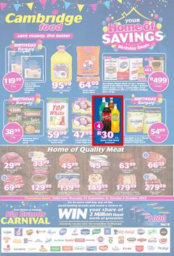 Cambridge Food Zululand : Home Of Savings (24 September - 6 October 2020), page 1