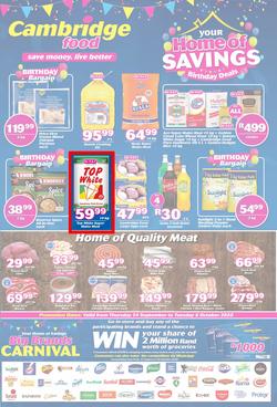 Cambridge Food Zululand : Home Of Savings (24 September - 6 October 2020), page 1