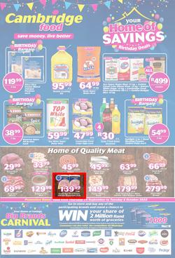 Cambridge Food Zululand : Home Of Savings (24 September - 6 October 2020), page 1