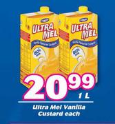 Ultra Mel Vanilla Custard-1Ltr Each