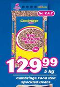 Cambridge Food Red Speckled Beans-5kg Each