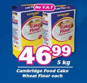 Cambridge Food Cake Wheat Flour-5kg Each