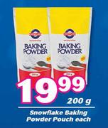 Snowflake Baking Powder Pouch-200g Each