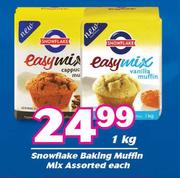 Snowflake Baking Muffin Mix Assorted-1kg Each