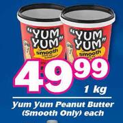 Yum Yum Peanut Butter-1kg Each