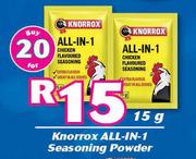 Knorrox All In 1 Seasoning Powder-For 20 x 15g