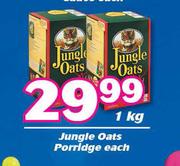Jungle Oats Porridge-1kg Each