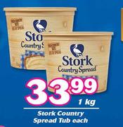 Stork Country Spread Tub-1kg Each