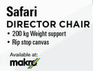 Camp Master Safari Director Chair