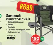 Directors best sale chair makro