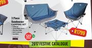 Camp Master 3-Piece Sundowner Camping Set