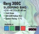 Camp Master Berg 300C Sleeping Bag