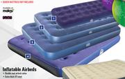Camp Master Twin Inflatable Airbeds[191(L) x 99(W) x 22(H)cm]
