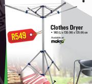 Clothes Dryer 140x135x135cm