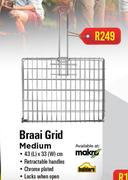 Campmaster Braai Grid Medium
