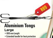 Campmaster Aluminium Tongs Large