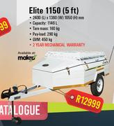 Campmaster Elite 1150 5ft Trailer