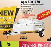 Campmaster Apex 500 6ft Trailer