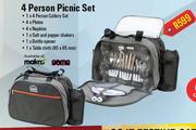 Campmaster 4 Person Picnic Set