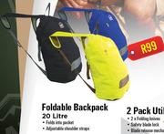 Campmaster Foldable Backpack-20Ltr