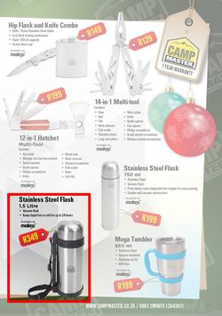 Camp Master : 2017 Festive Catalogue (17 Nov - 31 Dec 2017), page 33