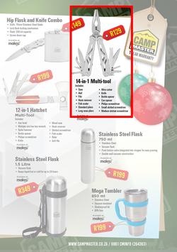Camp Master : 2017 Festive Catalogue (17 Nov - 31 Dec 2017), page 33