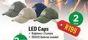 LED Caps Sets-For 2 