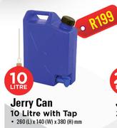 Jerry Can-10 Litre With Trap 260x140x380mm