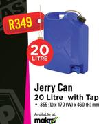 Jerry Can 20 Litre With Tap 355x170x460mm